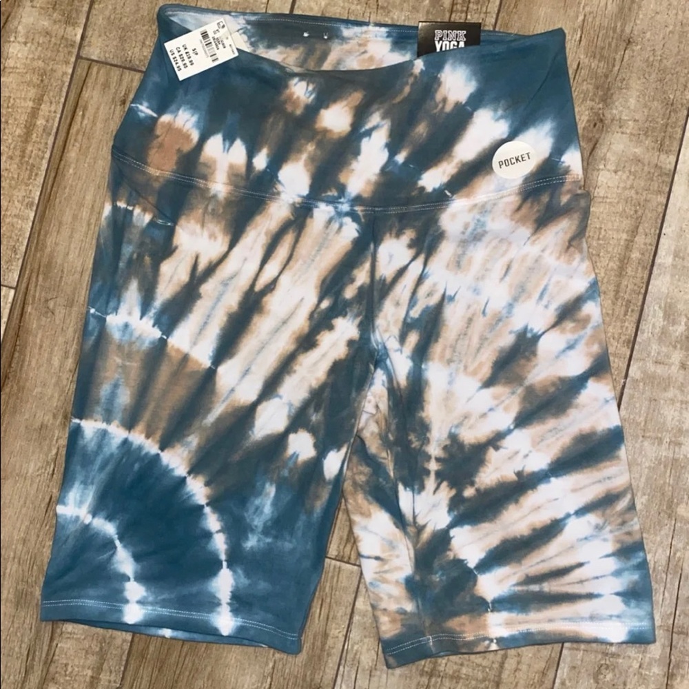 NEW Victoria’s Secret tie dye bike shorts